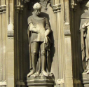 1  image of Black Prince on external nave wall south side