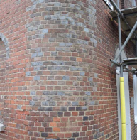 Header bond – corner of Stour Street and Hospital Lane