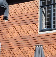Hanging tiles – St George's Street