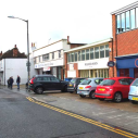 1  Northgate buildings set back