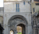 2  Court Gate looking through the arch to Green Court