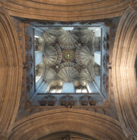 Fan vault – Bell Harry tower, cathedral