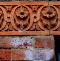 Tiling and terracotta details