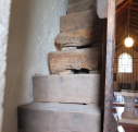 10  early wooden stairs