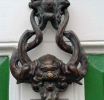 Sea deity with dolphins – St Peter's Lane