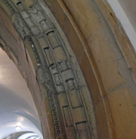billet style near entrance to Archives