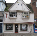 3  St Peter's Street house with two fire company marks