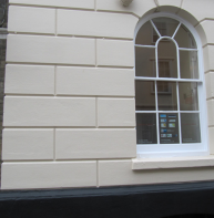 Chamfered rustication – Castle Street