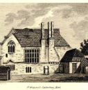 3  St Gregory's priory, engraving published in 1786 (Image: ancestryimages.com)