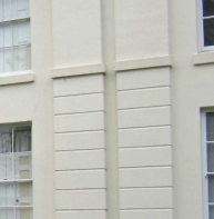 Pilasters in Dane John Terrace