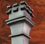 10  detail of stanchion by Black Prince's tomb - around 1370s
