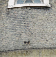 Header bond – Zoar chapel, Burgate Lane