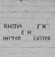 Wall writing – St Dunstan's, towards St Dunstan's church