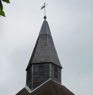 St Stephen's church – squat spire