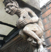 Brackets, may be decorative rather than practical – Burgate