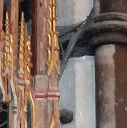 2  bracket for lenten veil 