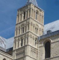 9  blind arcading Cathedral SE transept stair tower