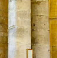 pillars formerly at Reculver