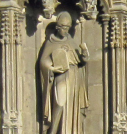 4  St Augustine with his foot on a pagan mask