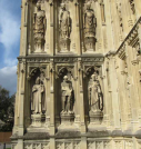 2  tower buttress at west end of nave