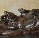 2  detail of Archbishop Peckham's wood effigy 