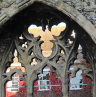 Kentish tracery in cathedral precincts