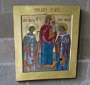 3  icon showing Mary, Anselm and Lanfranc