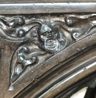 Foliate head – Tomb of Archbishop Meopham, south choir aisle, cathedral