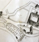 2  evidence of additional water way (now lost)