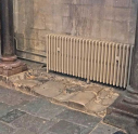 2  paving stones opposite the Black Prince's tomb