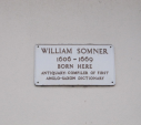 3  plaque in Castle Street - the birth date seems to be 8 years too late