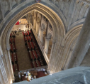 2  organ console seen from above