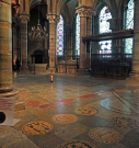 1  Trinity chapel overview - roundels in foreground