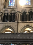 pipes in north choir triforium