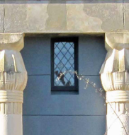 Column capitals on the Old Synagogue are in the form of lotus buds
