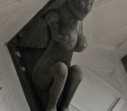 4  one of three odd corbels beneath the front window