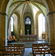 Ribbed vault – Jesus chapel, Cathedral crypt