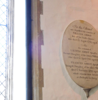 false Purbeck marble - St Stephen's church Hackington