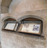 6  flattened four centred arches – Cathedral choir north aisle