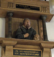 Guildhall memorial to Almundus Colph c. 1600