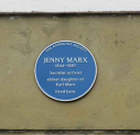 2  Ramsgate blue plaque for Jenny Marx