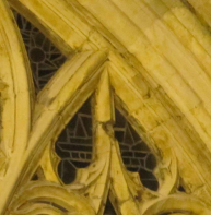 Tracery dagger – St Anselm window, Cathedral