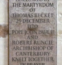 2  plaque in Martyrdom
