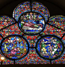 2  God appears to sleeping Dunstan (top roundel)