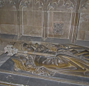 3 effigy of Archbishop Warham - note square window to the now removed chantry 