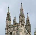 2  south west tower pinnacles - almost art deco?
