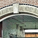 Wall lettering  –  D. Rees & Co,, pickle maker, London Road