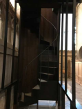 spiral staircase for organist